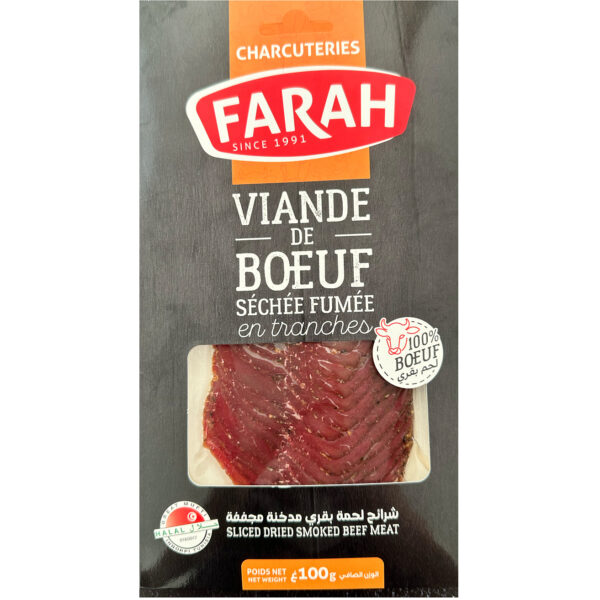 Farah - Dried smoked Beef  meat (100g)