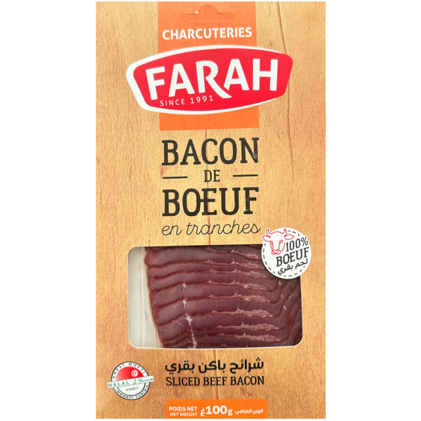 Farah - Smoked Beef Bacon (100G)