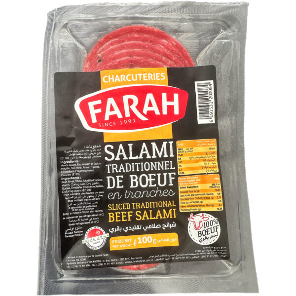 Farah - Traditional Salami (100GR and 1.7Kg)