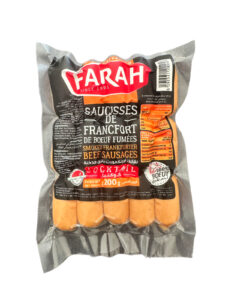 Farah – Smoked Beef Cocktail Frankfurter – 200g